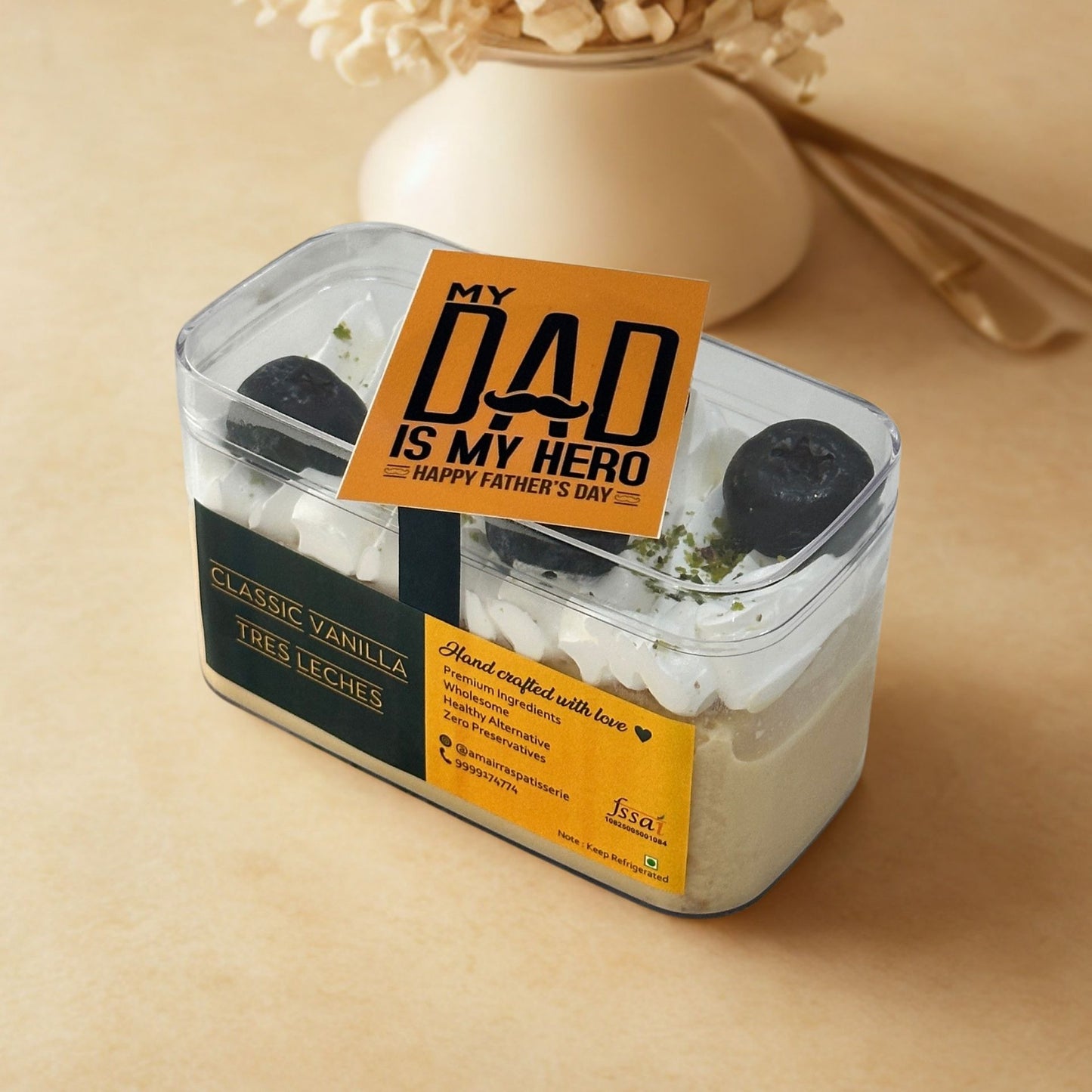 FDS Classic Vanilla Tres Leches (serves 1-2)