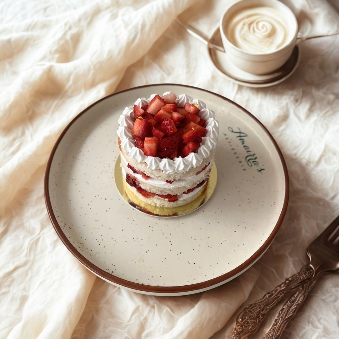 French Vanilla Strawberry Pastry