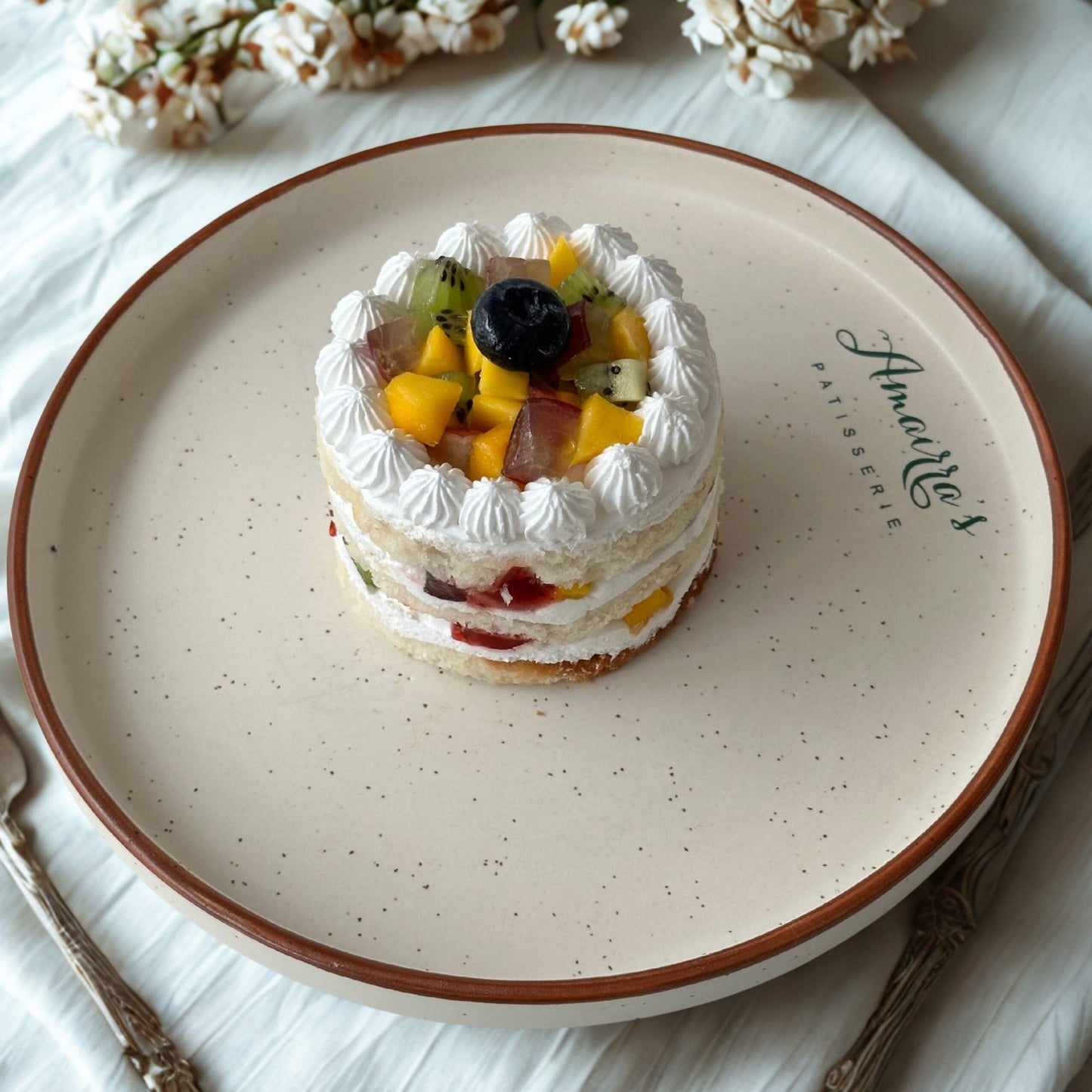 French Vanilla Fresh Fruit Pastry