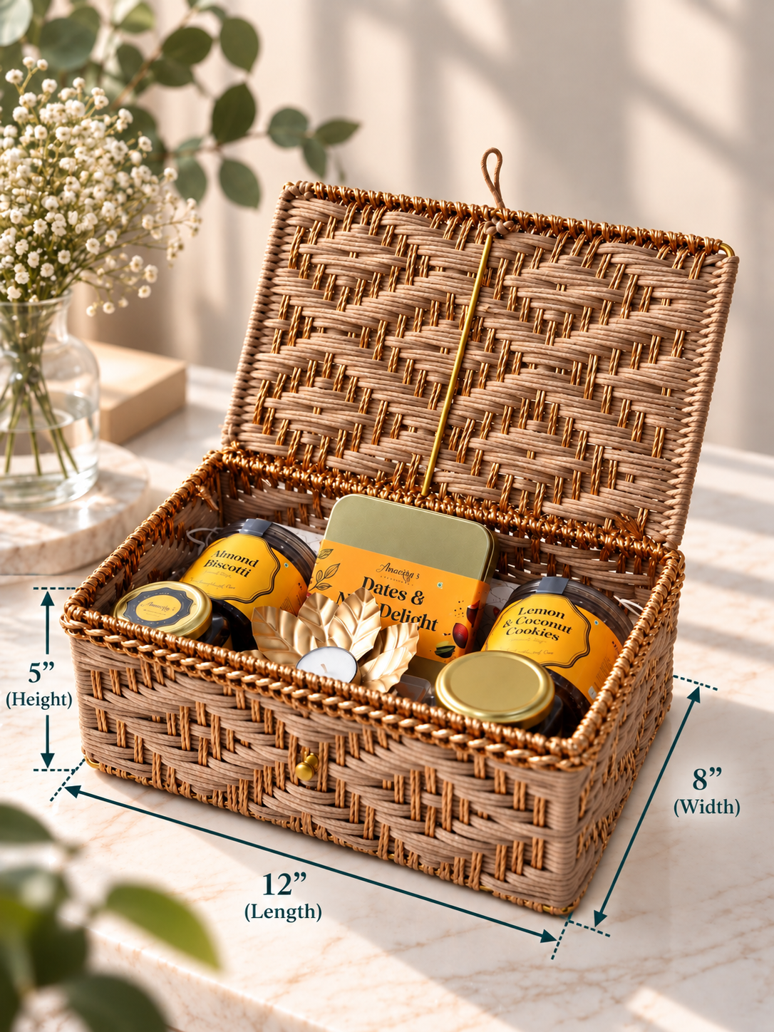 Vintage Diwali Gift Hamper by Amairra's Patisserie, Gurgaon – view 3