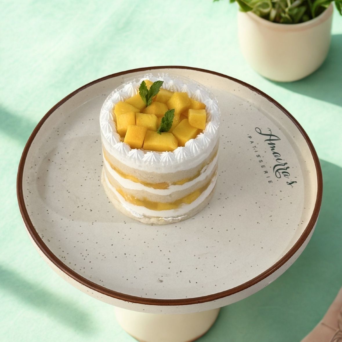 French Vanilla Mango Pastry