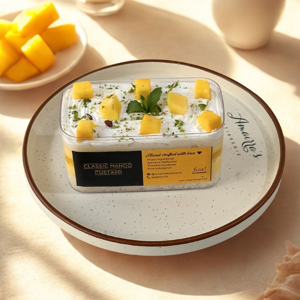 Classic Mango Custard Tub
