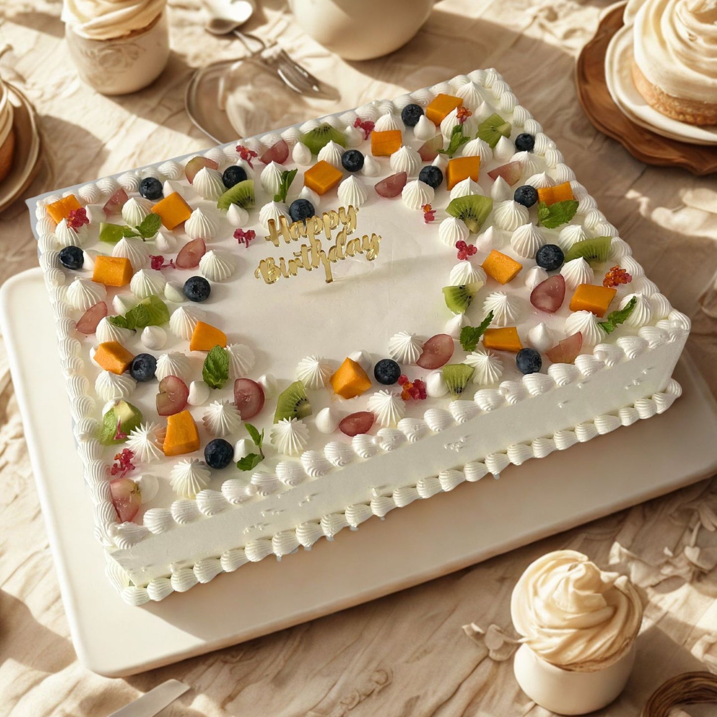 Artisan Fruit Symphony Cake