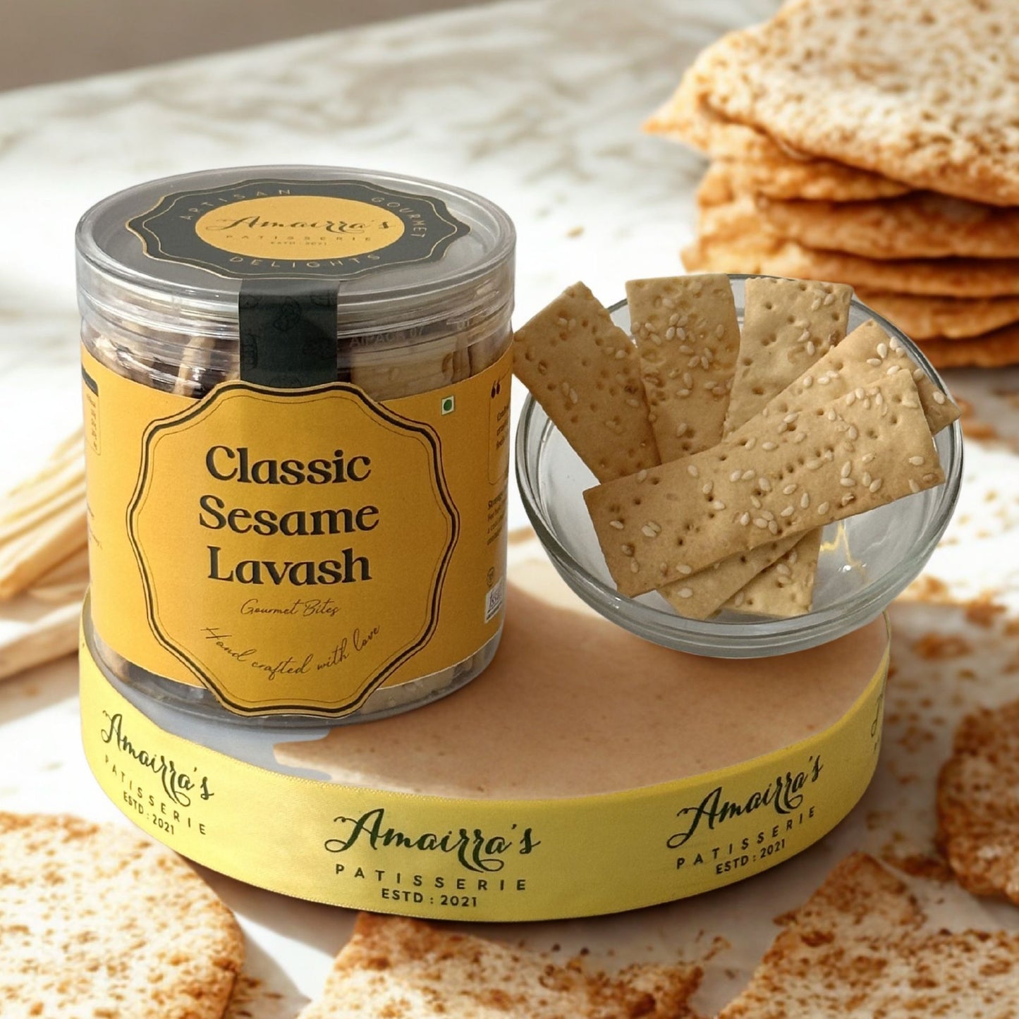 Classic sesame lavash box (135 gm)