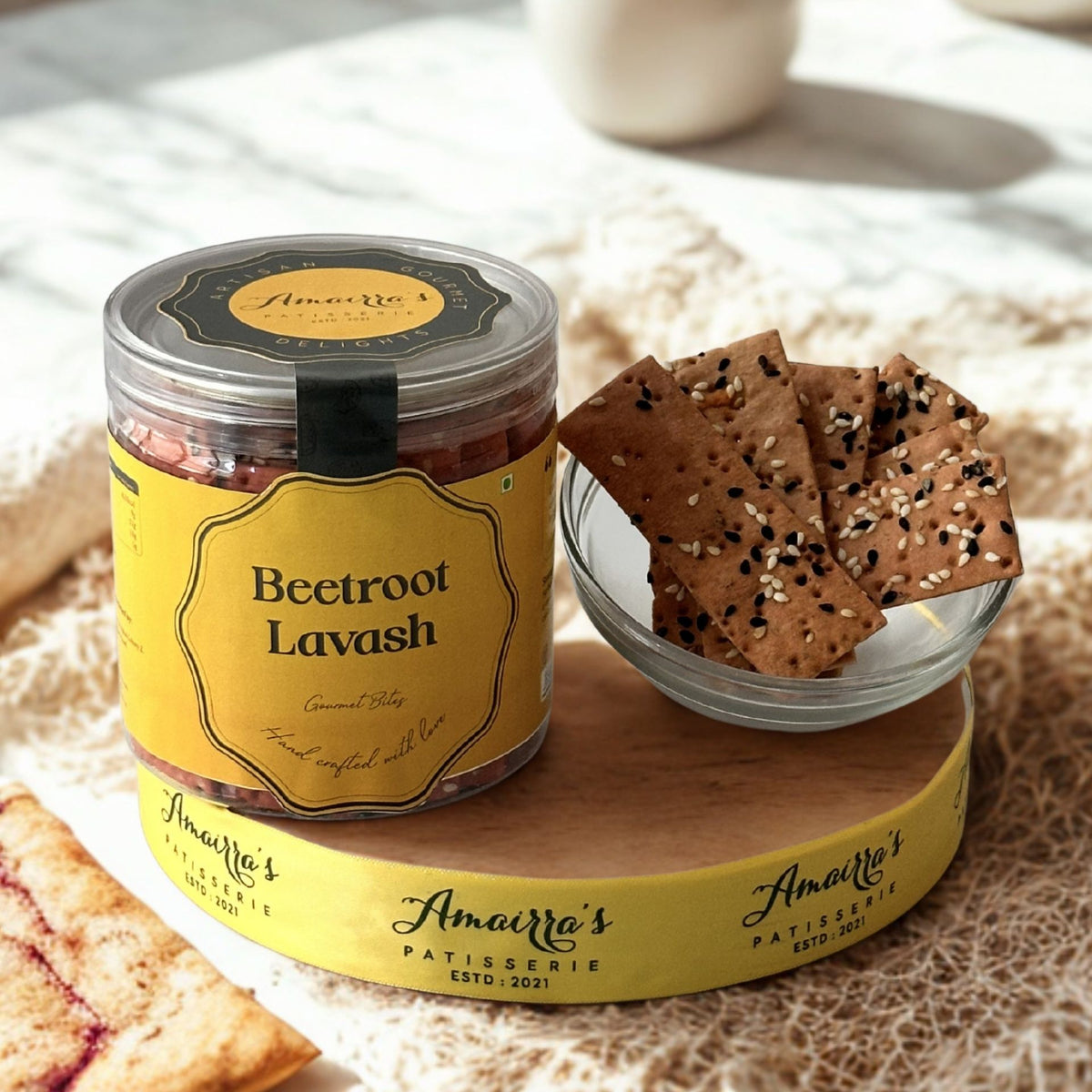 Beetroot lavash box (145 gm)