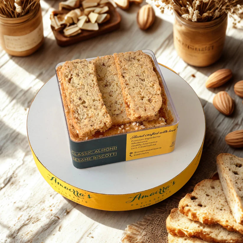 Almond biscotti box (165 gm)