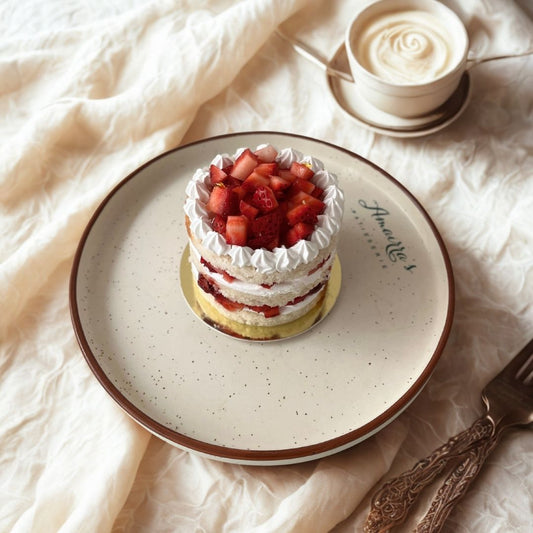 French Vanilla Strawberry Pastry