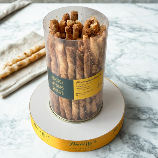 Golden Savoury Straws (180 Gm)