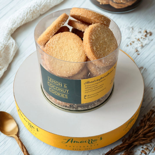 Lemon & Coconut Cookies (150 Gm)