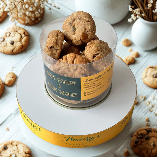 Oats & Walnut Raisin Cookies (145 Gms)