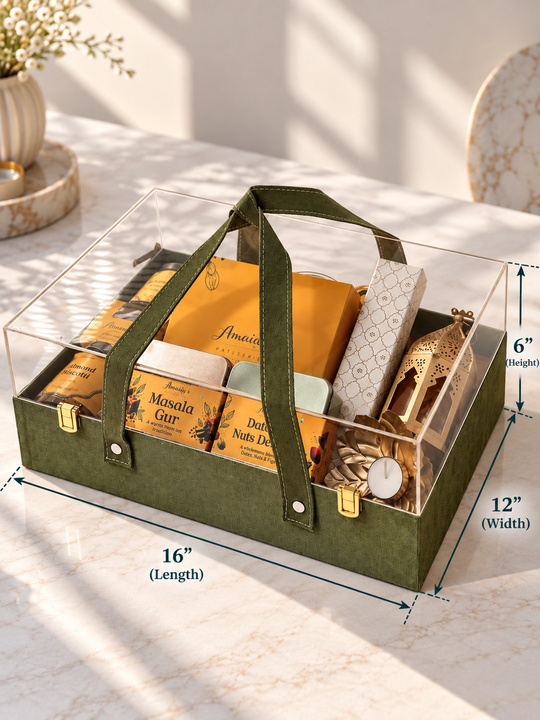 Opulence Luxury Diwali Hamper by Amairra's Patisserie, Gurgaon – view 3