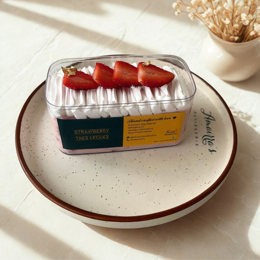 Strawberry Tres Leches (Serves 1-2)