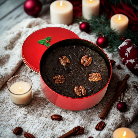 Sugarfree Traditional Plum Cake Tin 800 Gm