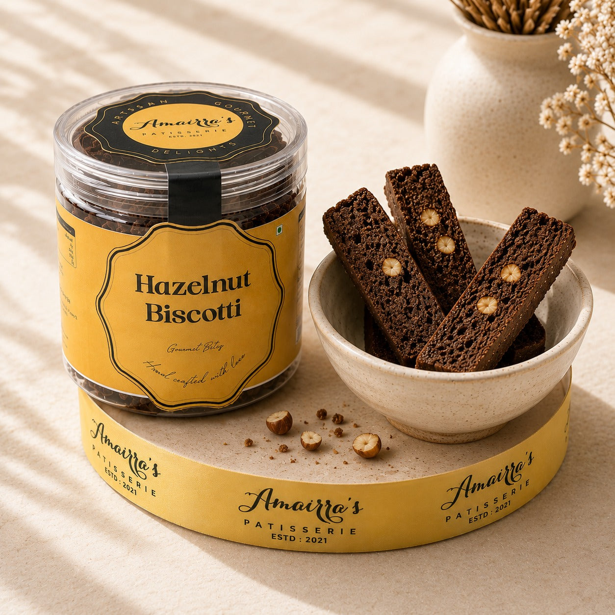 Hazelnut Biscotti (160 Gm)