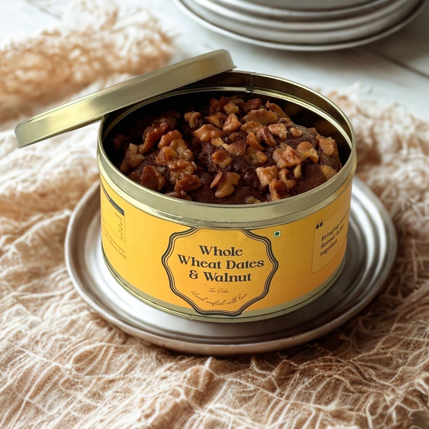 Whole Wheat Dates & Walnut Tea Cake 500 gms